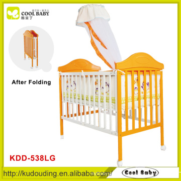 Metal baby crib , american crib